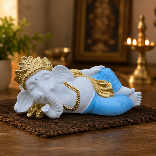 Laying Down Ganesha