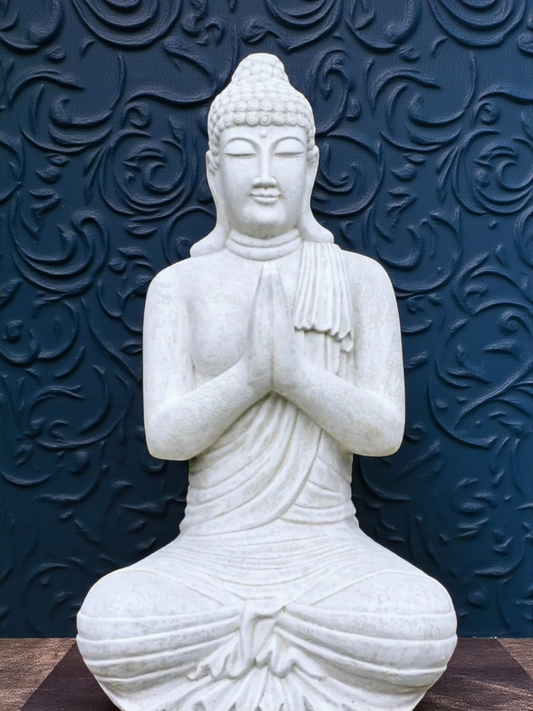 Resin 90cm Praying Buddha