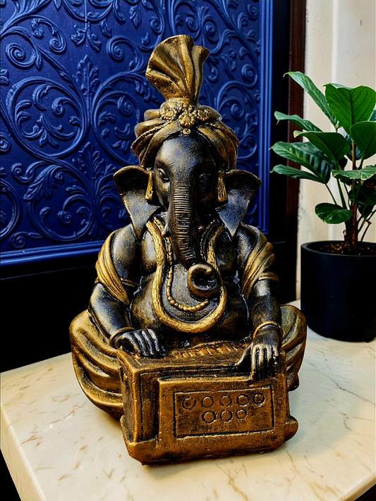 Musical Harmonium Ganesha
