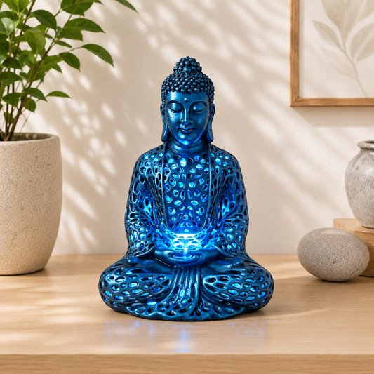 25cm Buddha With Light and Holes