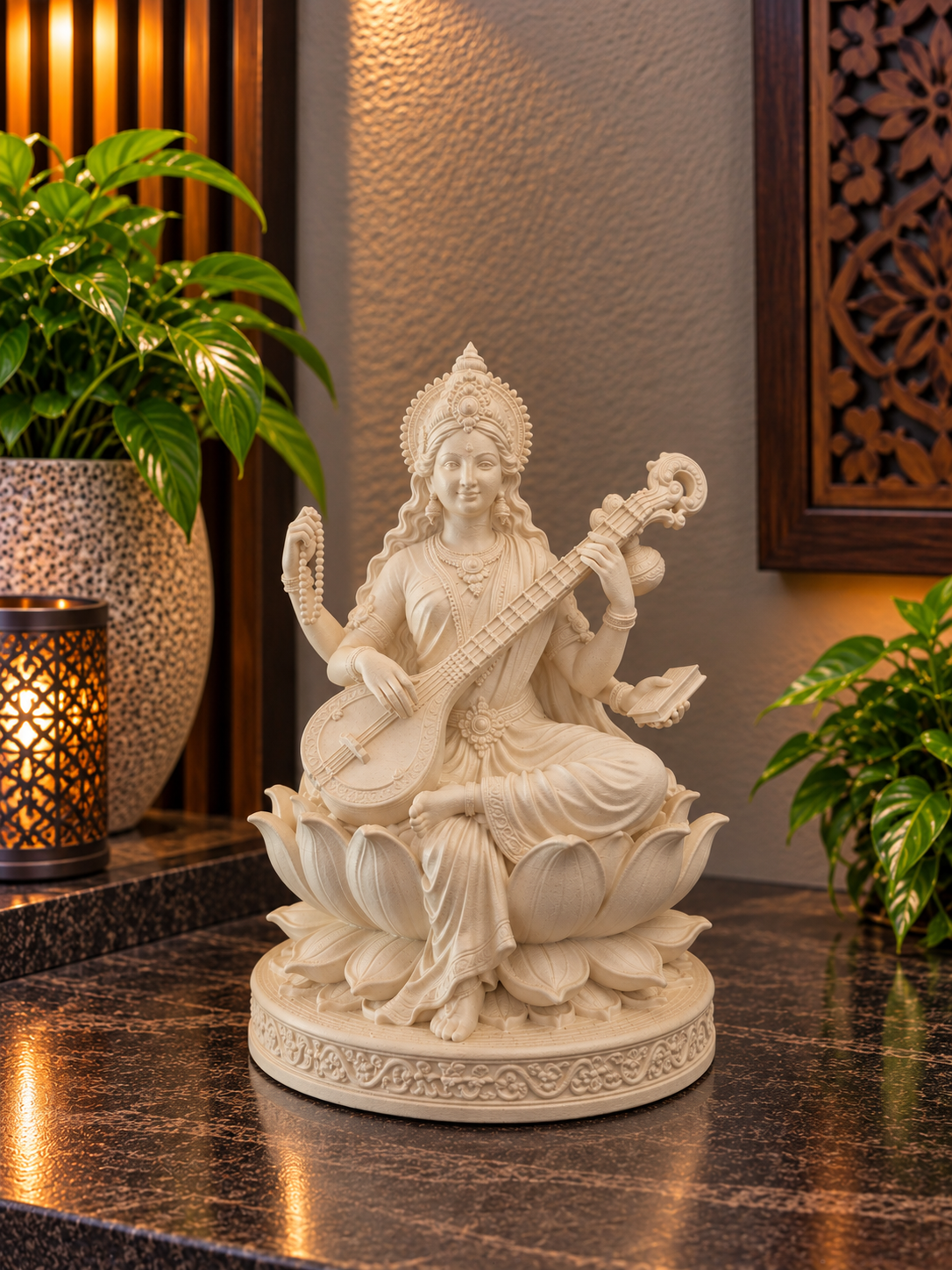 20cm Saraswati
