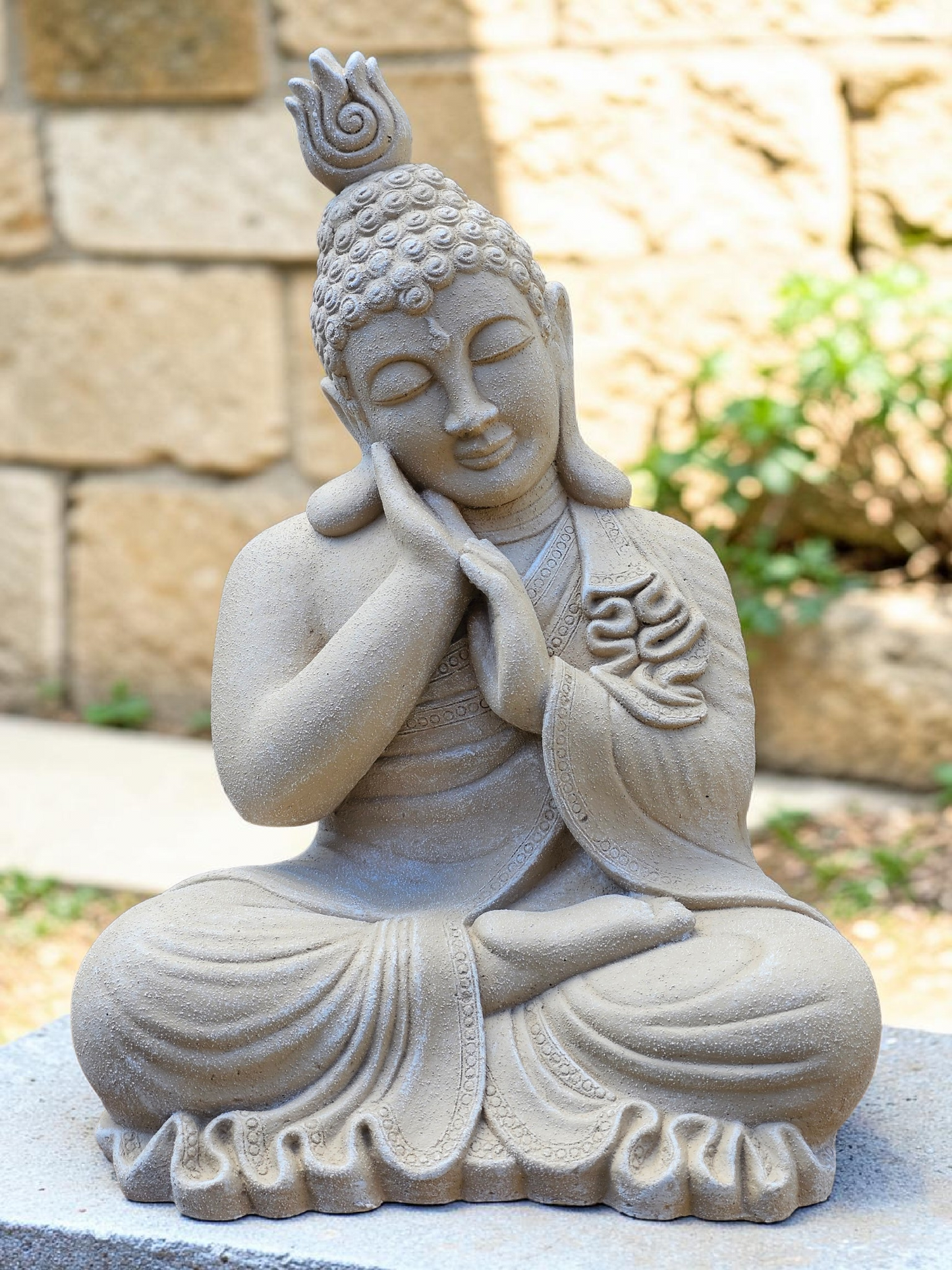 Concrete 42cm Sleeping Buddha (Right)