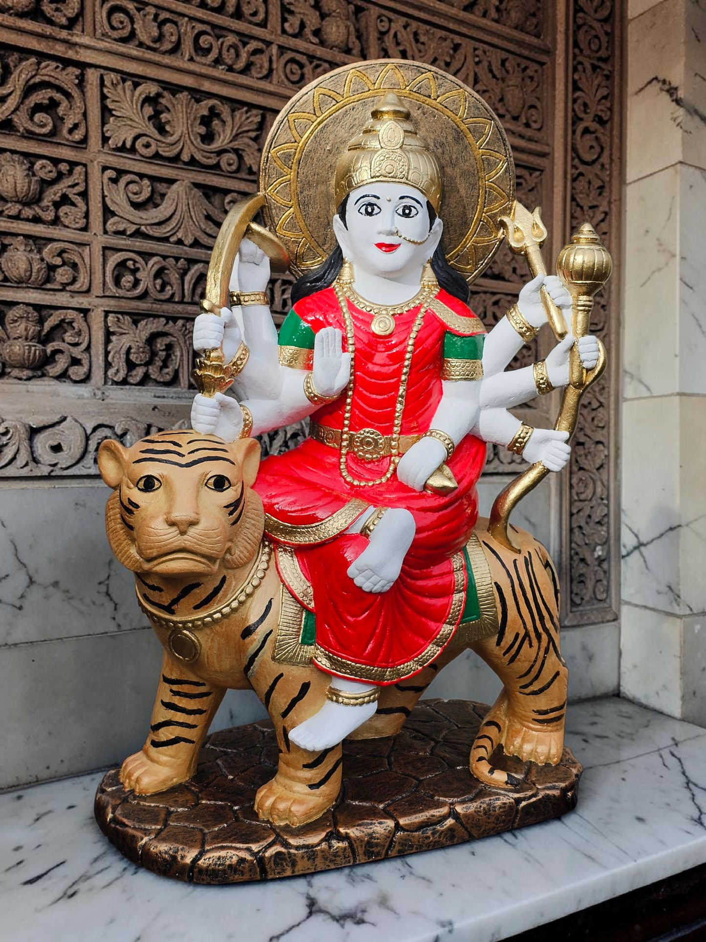Resin Durga 62cm