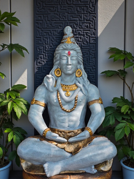 Concrete Large 71cm Shiva