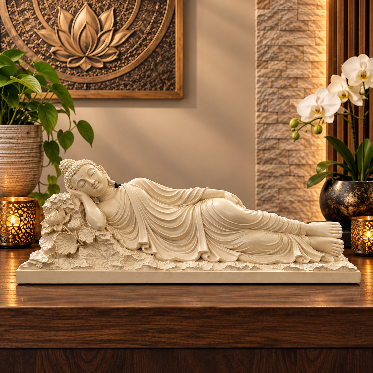 30cm Long Sleeping Buddha