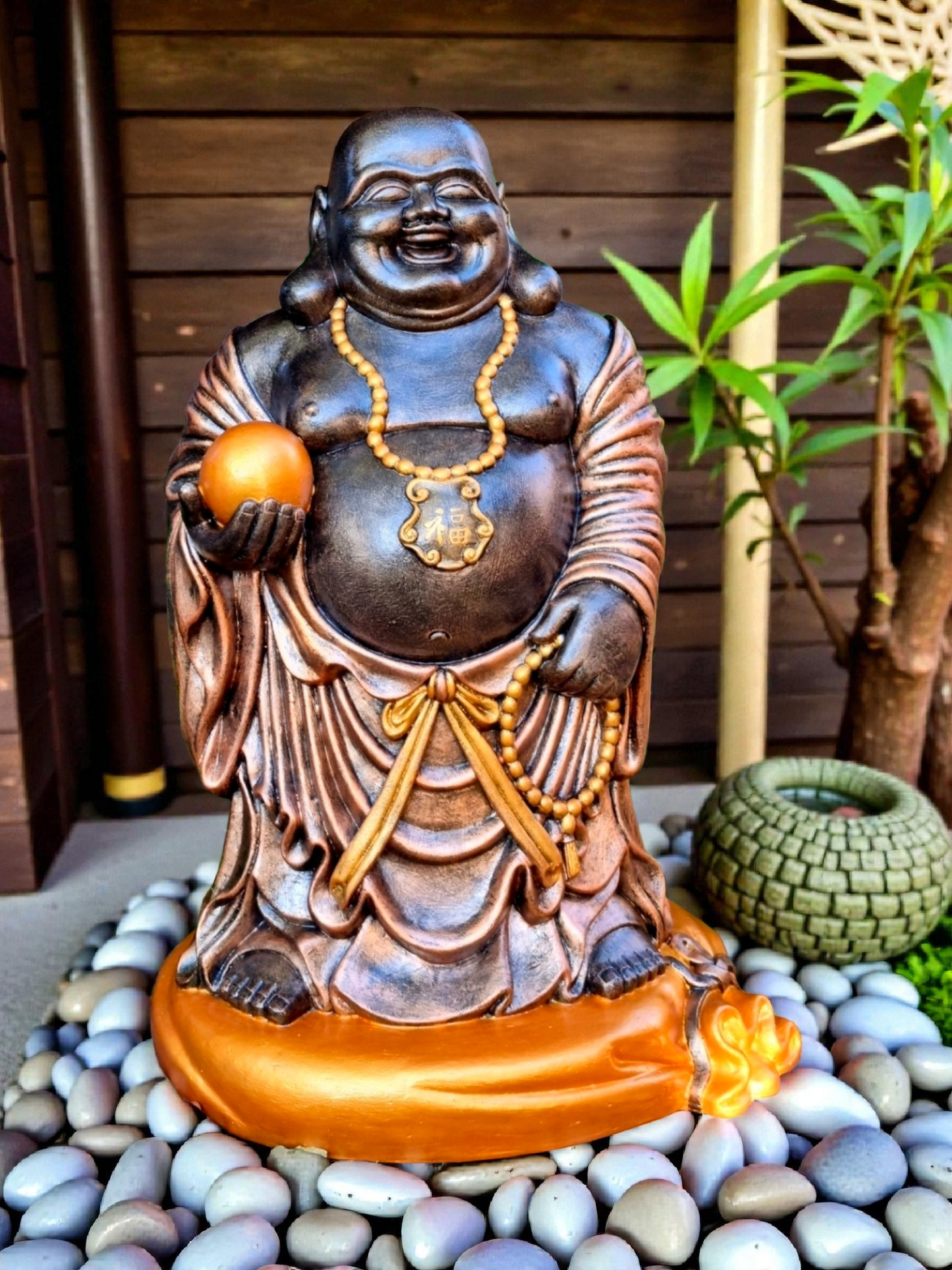Resin Fat Laughing Buddha 80cm