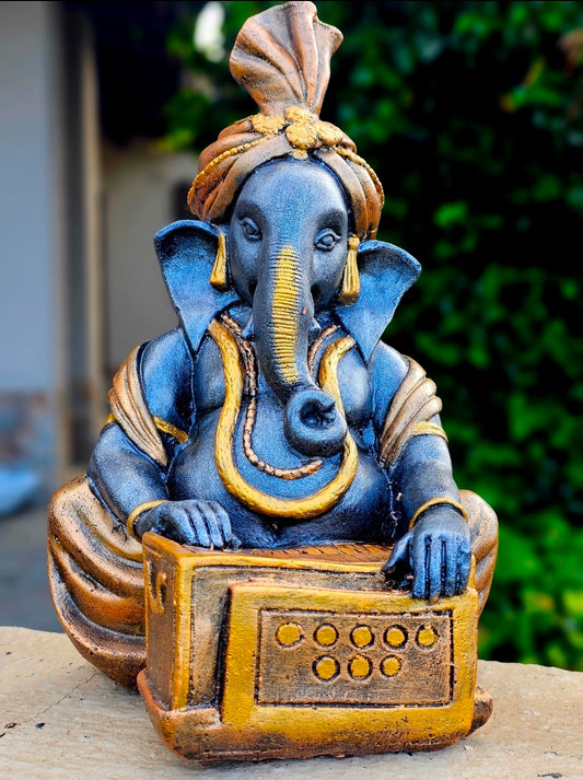 Musical Harmonium Ganesha