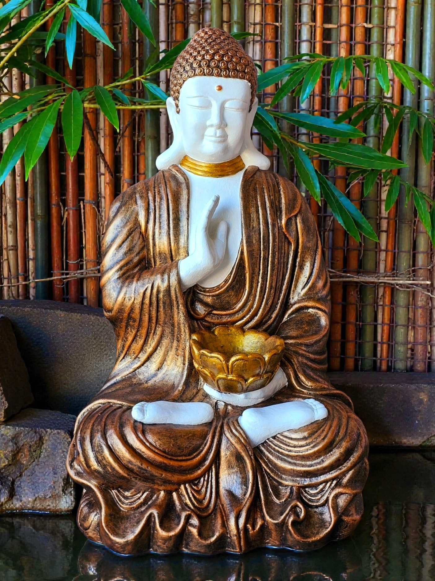 Resin 73cm Blessing Buddha