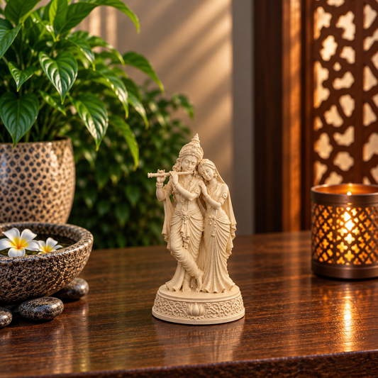 15cm Radha Krishna