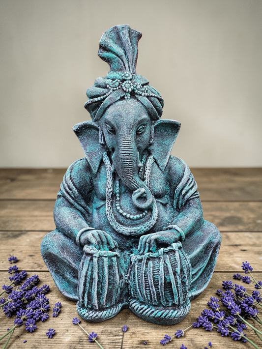 Musical Tabla Ganesha 35cm