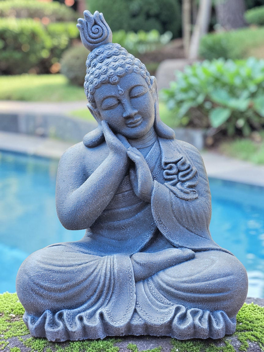 Concrete 42cm Sleeping Buddha (Right)