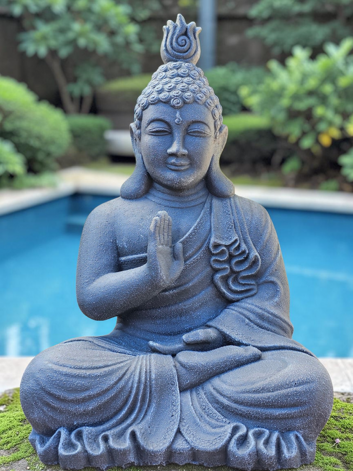 Concrete 42cm Blessing Buddha