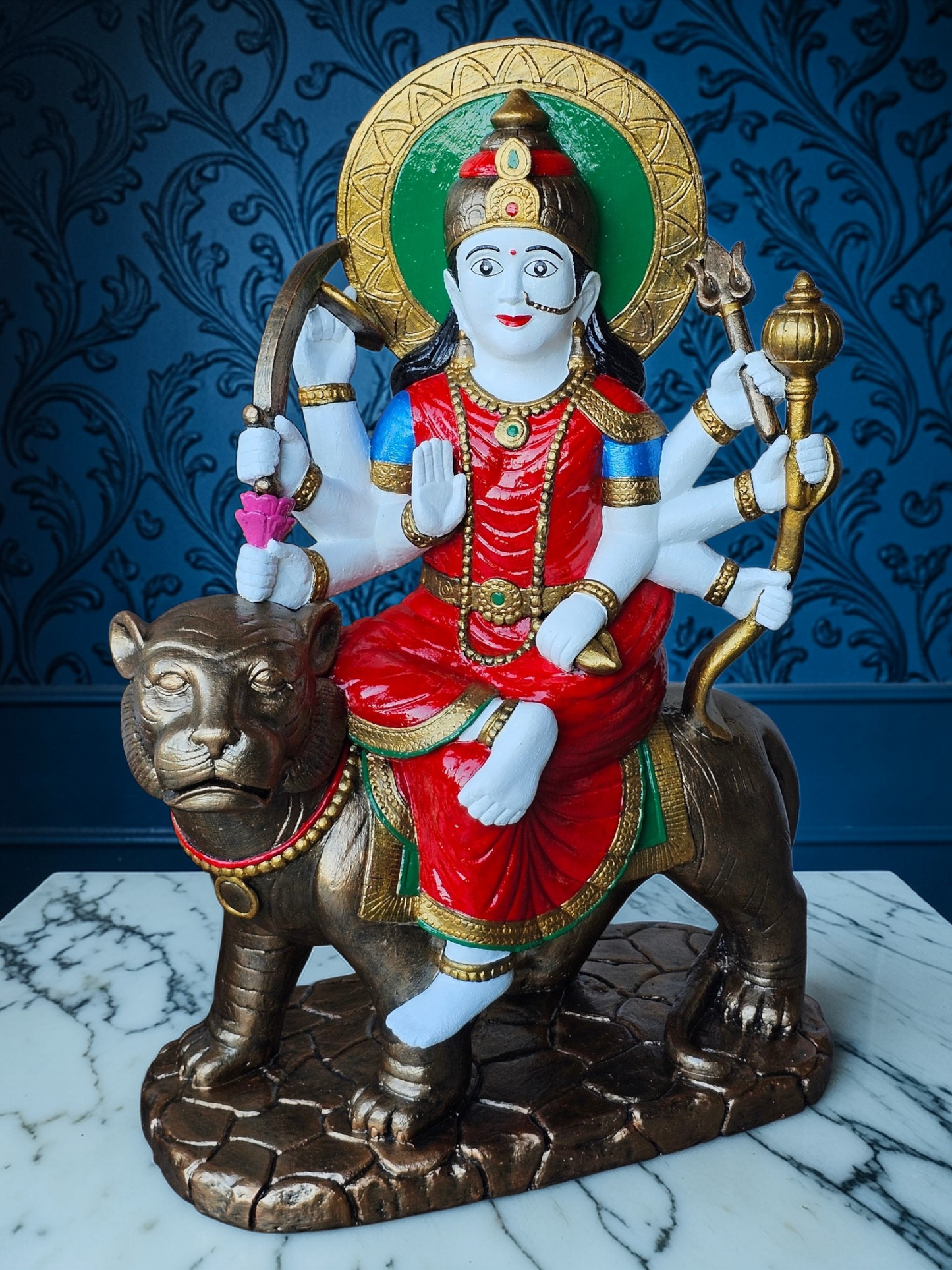 Resin Durga 62cm