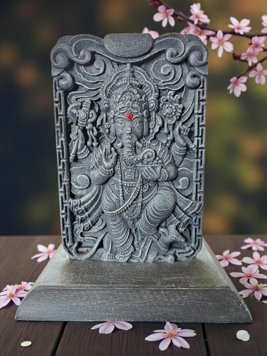 Ganesha Plaque On Stand