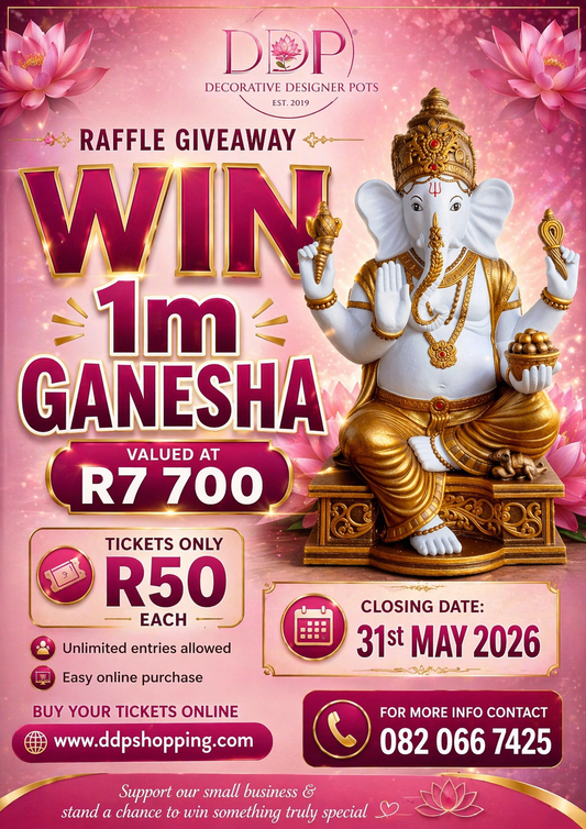 RAFFLE TICKET - Purchase This Ticket And Stand A Chance To Win 1m Ganesha