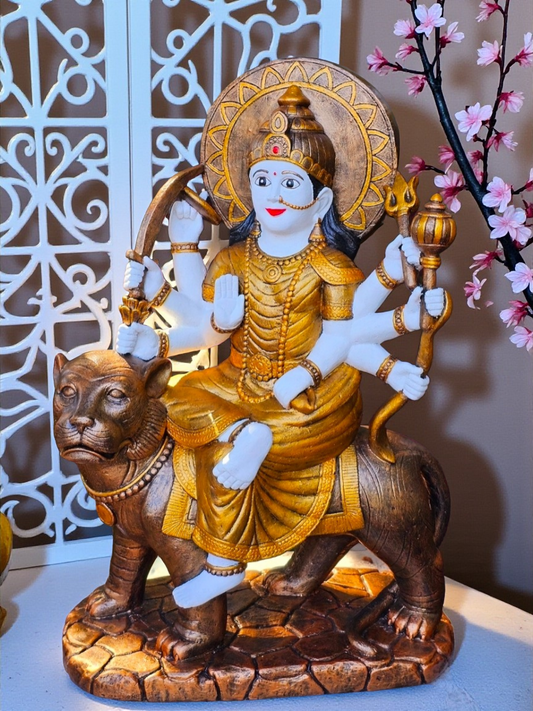 Resin Durga 62cm
