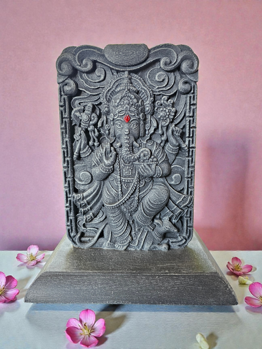 Ganesha Plaque On Stand