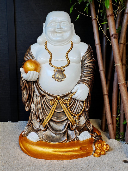Concrete 80cm Fat Laughing Buddha