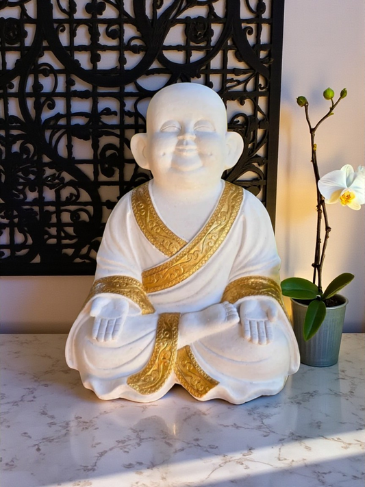 Resin 30cm Baby Buddha - Zen