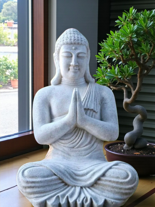Resin 60cm Praying Buddha