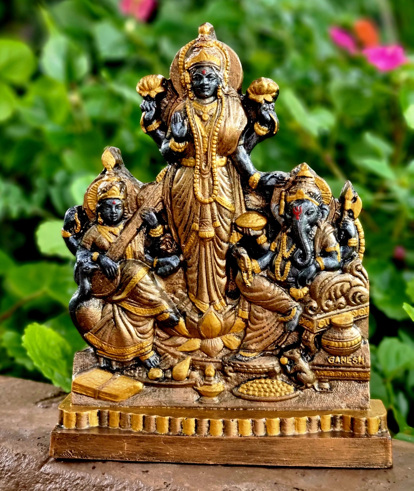 Luxmi / Saraswati/ Ganesha 18cm