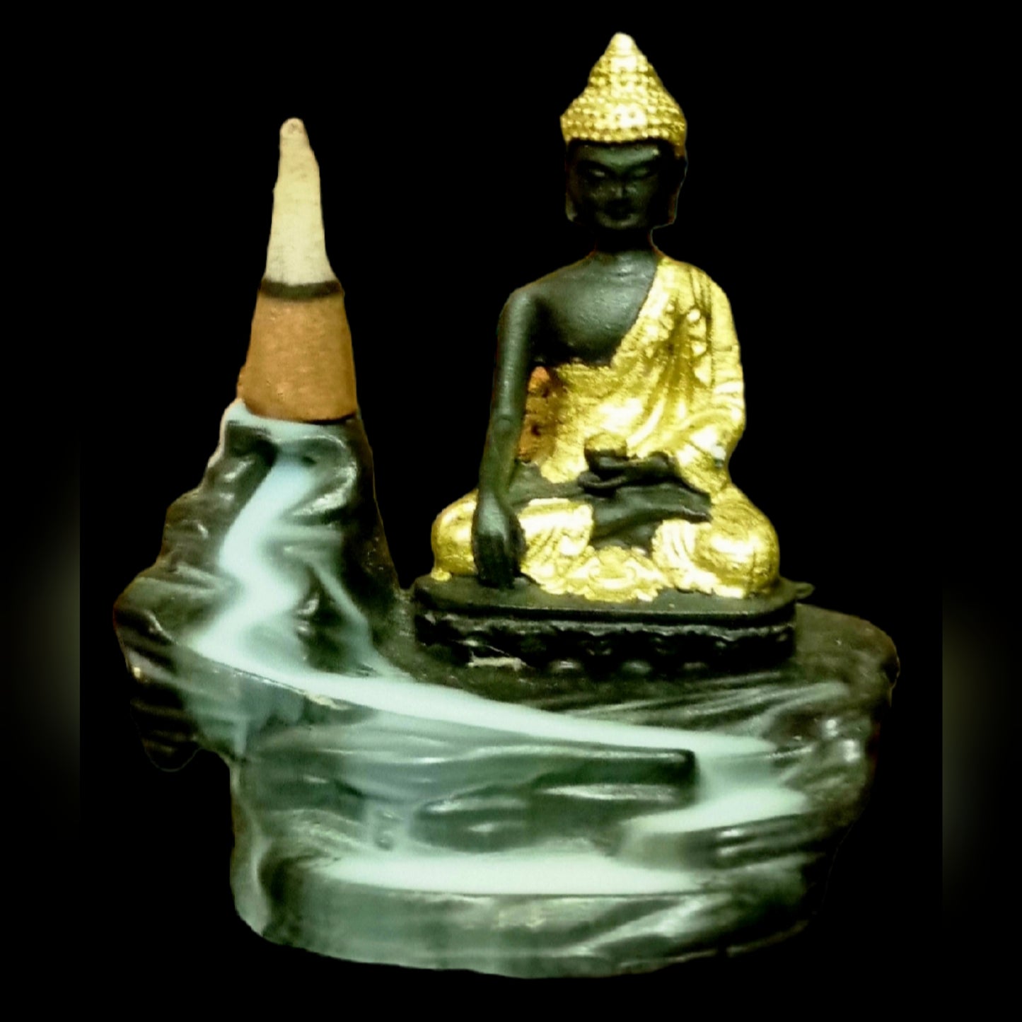 Indian Buddha Backflow Burner 12cm